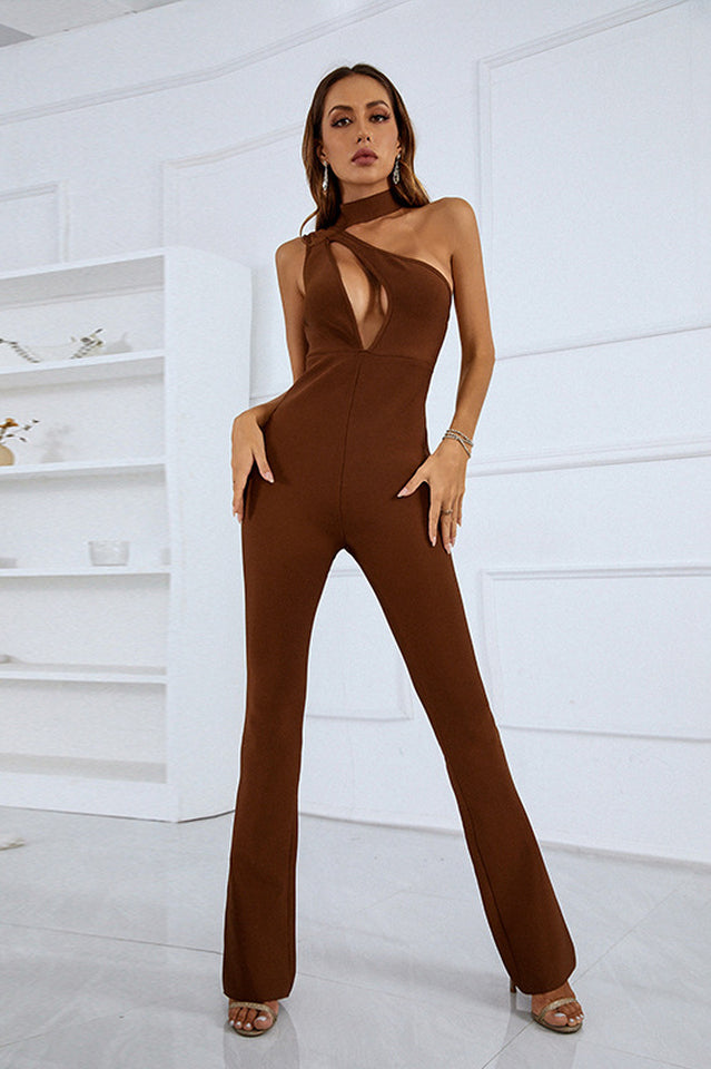 Babara One Shoulder Jumpsuit | Dress In Beauty