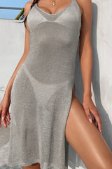 Transparent Overall Split Cover Up | Dress In Beauty