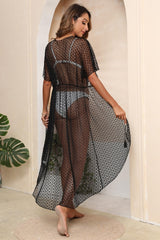 Tied Sheer Cover Up Cardigan | Dress In Beauty