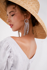 God Is A Girl Earrings - Dress In Beauty