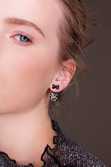 Vintage Bow Stud Earrings | Dress In Beauty