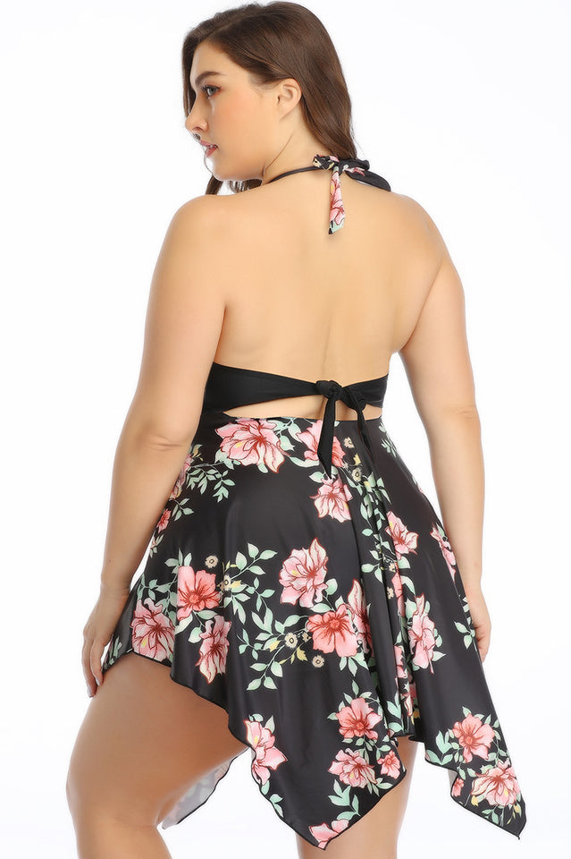 (2XL-6XL) Plus Size Tankini Swimsuit | Dress In Beauty
