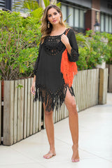 Tassel Loose Style Beach Cover Up | Dress In Beauty