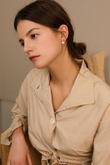 Little Pearl Stud Earrings | Dress In Beauty