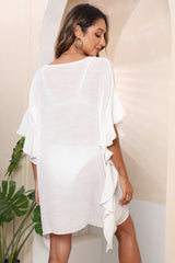 Ruffle Loose Beach Cover Up Dress | Dress In Beauty