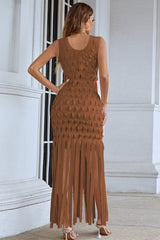 Denisa Sleeveless Tassel Dress | Dress In Beauty