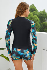 Surf Sun Protection Long Sleeve Swimsuit | Dress In Beauty
