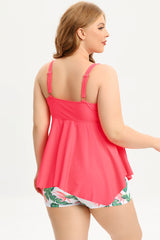 (L-5XL) Plus Size Tankini Swimsuit | Dress In Beauty
