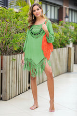 Tassel Loose Style Beach Cover Up | Dress In Beauty