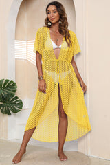 Tied Sheer Cover Up Cardigan | Dress In Beauty