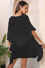 Ruffle Loose Beach Cover Up Dress | Dress In Beauty