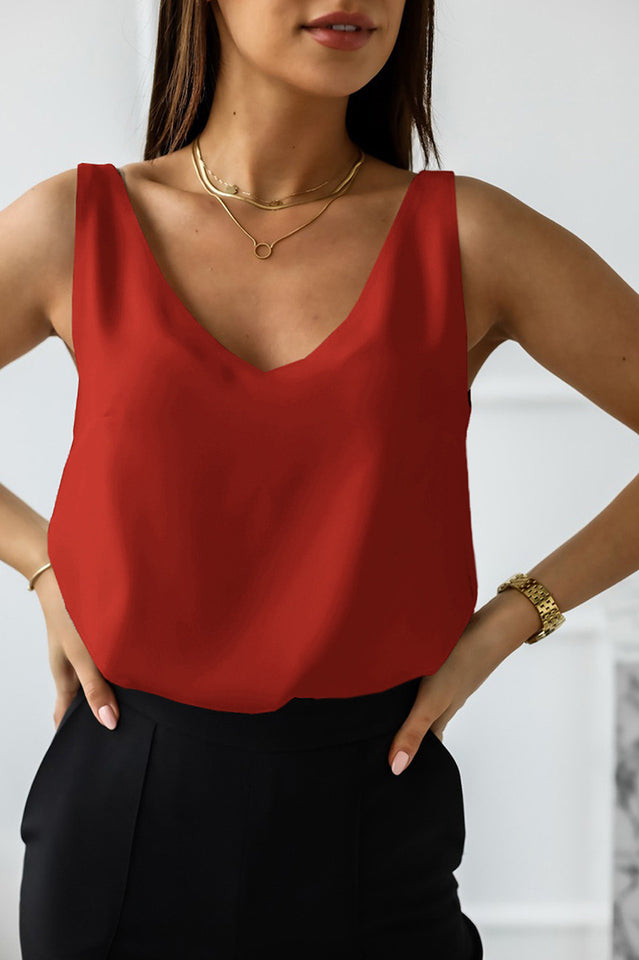 Silk vest 2025 top