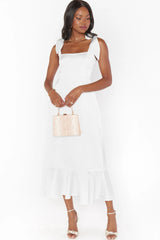 Tie Shoulder Boho Midi Dress | Dress In Beauty