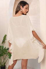 Ruffle Loose Beach Cover Up Dress | Dress In Beauty