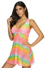 (S-3XL) Floral High Waist Tankini 2 Piece Set | Dress In Beauty