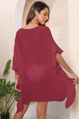 Ruffle Loose Beach Cover Up Dress | Dress In Beauty