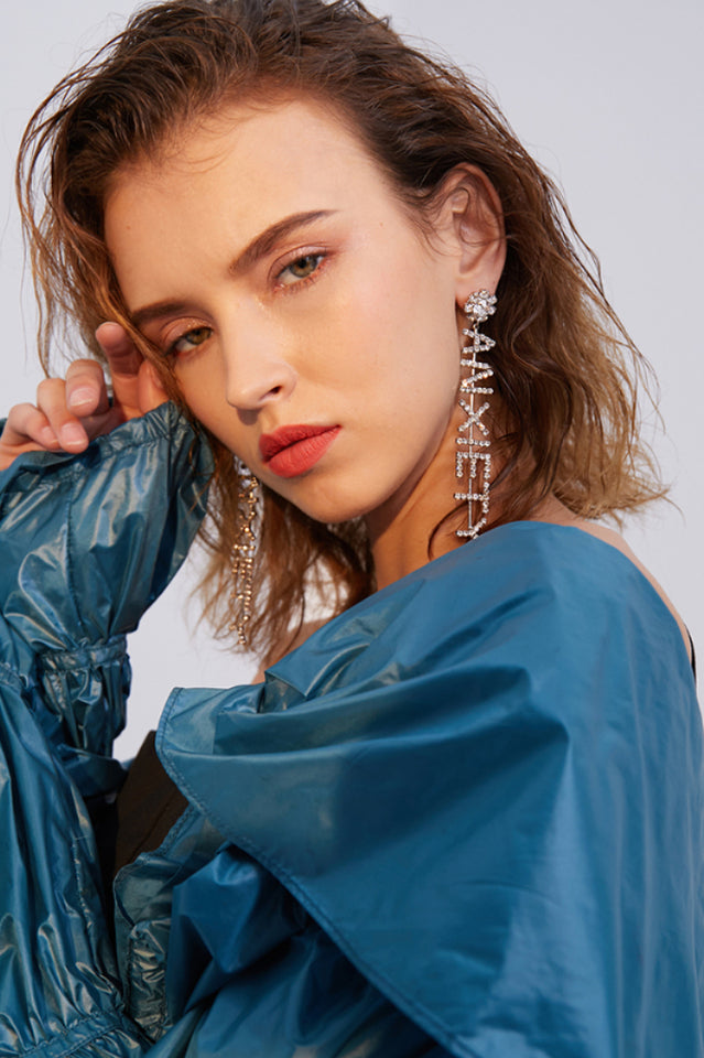 Anxiety Drop Earrings - Dress In Beauty