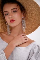 God Is A Girl Earrings - Dress In Beauty