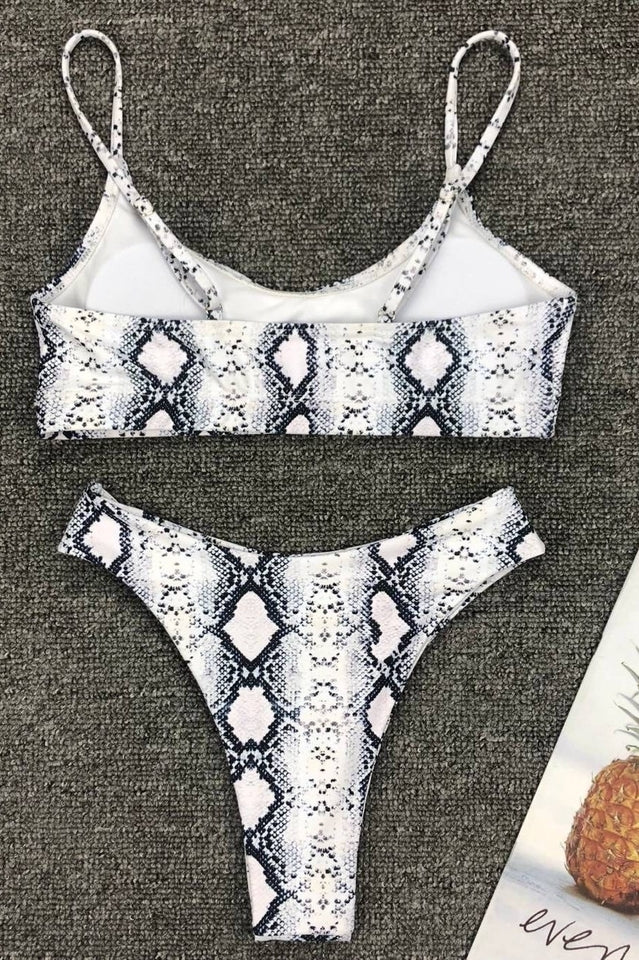 Leopard Print Bikini Set (Multicolor) - Dress In Beauty