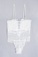 Hollow Out Lace Bodysuit & Lingerie - Dress In Beauty