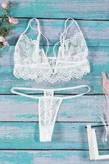 Lace Halter Sexy Lingerie Set - Dress In Beauty