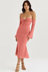 Naomi Halter Midi Dress | Dress In Beauty