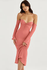 Naomi Halter Midi Dress | Dress In Beauty