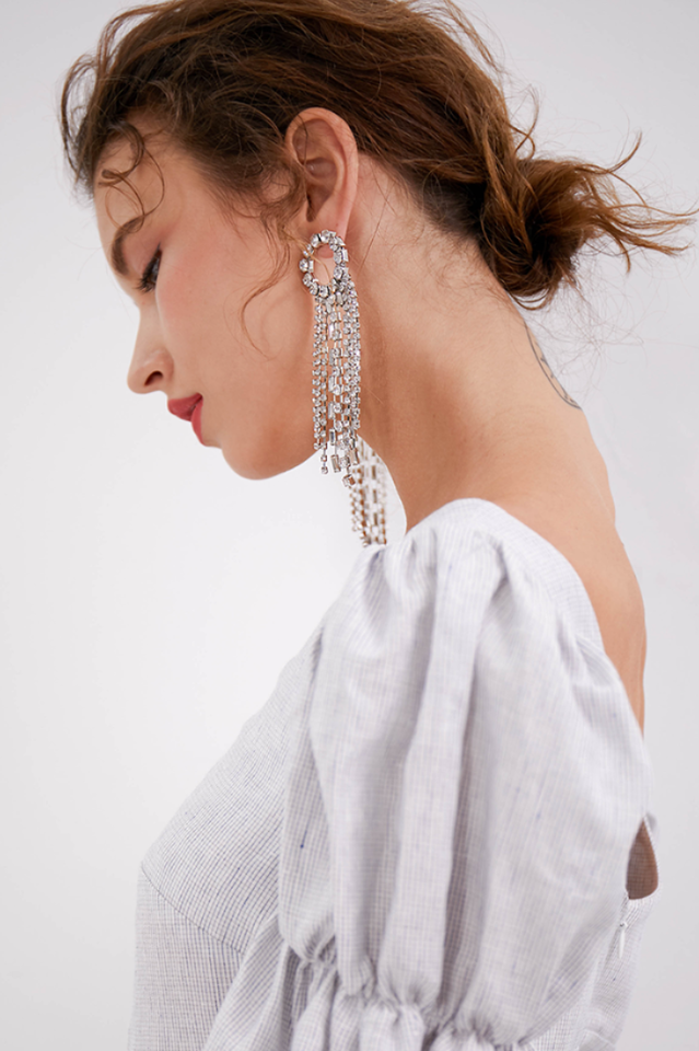 God Is A Girl Earrings - Dress In Beauty