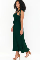 Tie Shoulder Boho Midi Dress | Dress In Beauty