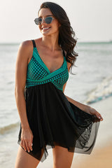 Polka Dot Print Tankini Set | Dress In Beauty