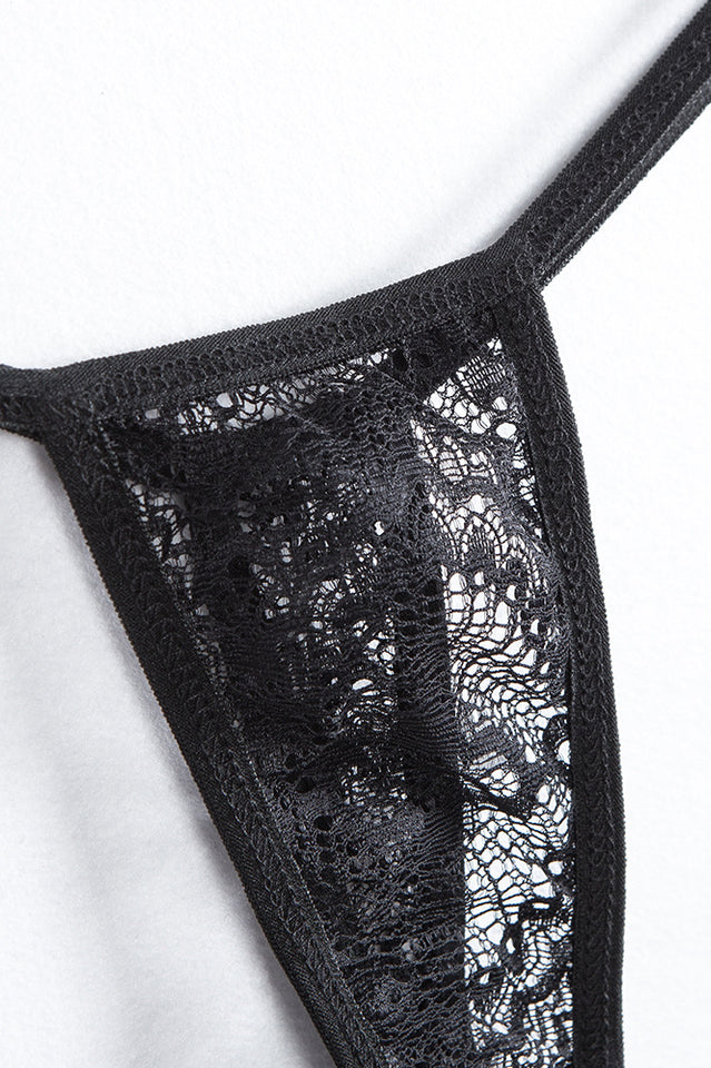 Lace Halter Sexy Lingerie Set - Dress In Beauty