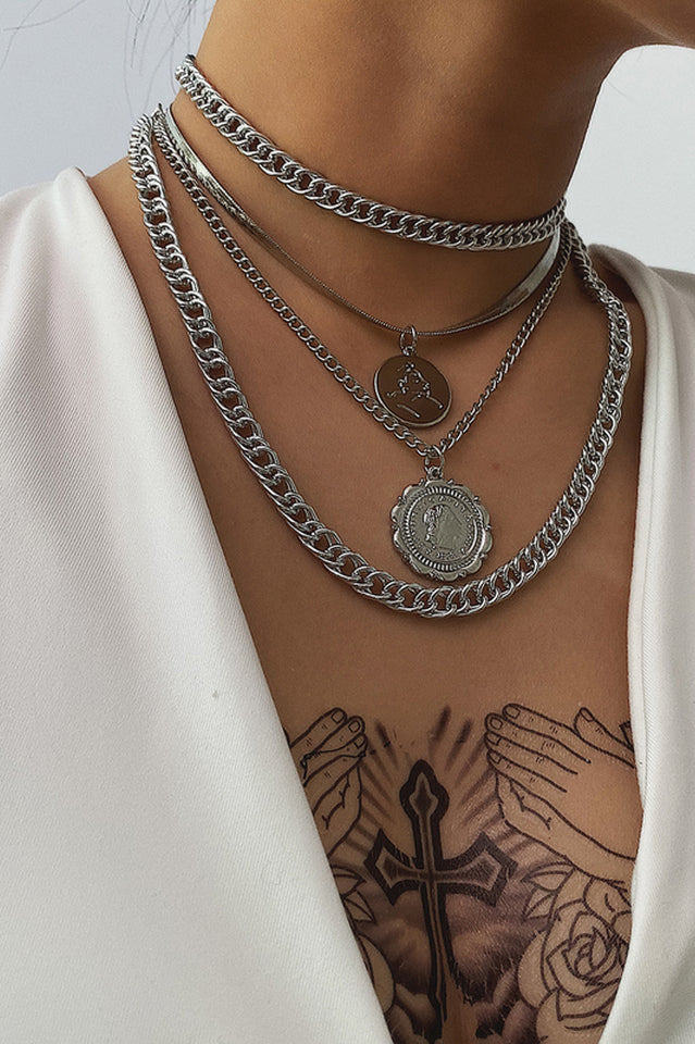 Punk Miami Cuban Choker Necklace - Dress In Beauty