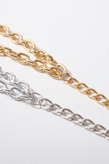 Hip Hop Rock Circle Long Chain Necklace - Dress In Beauty
