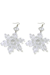 Transparent Snow Earrings - Dress In Beauty