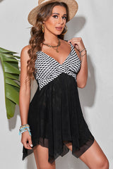 Polka Dot Print Tankini Set | Dress In Beauty