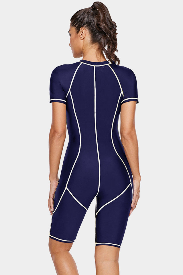 Sun Protection One Piece Swimsuit | Dress In Beauty