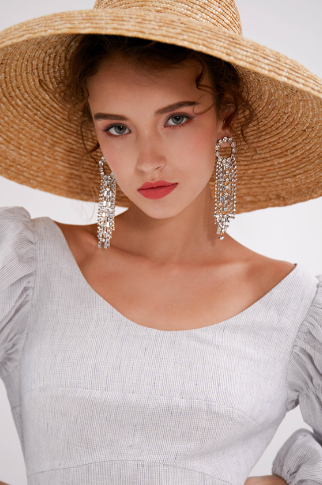 God Is A Girl Earrings - Dress In Beauty