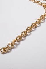 Hip Hop Rock Circle Long Chain Necklace - Dress In Beauty