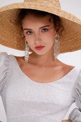 God Is A Girl Earrings - Dress In Beauty