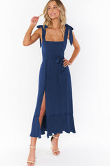 Tie Shoulder Boho Midi Dress | Dress In Beauty