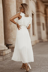 Pleated Maxi Dress | Dress In Beauty