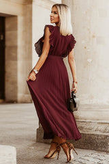 Pleated Maxi Dress | Dress In Beauty