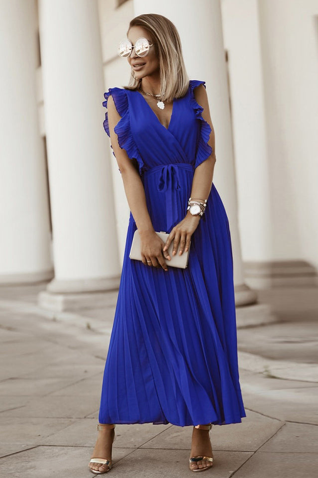 Pleated Maxi Dress | Dress In Beauty