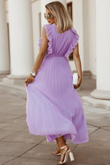 Pleated Maxi Dress | Dress In Beauty