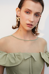 Bow Shape Drop Earrings - Dress In Beauty
