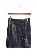 Bandage Black Plus Size Skirt - Dress In Beauty