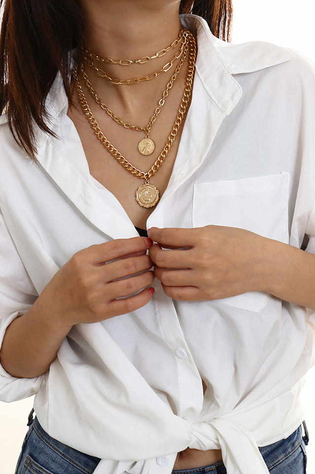 Punk Miami Cuban Choker Necklace - Dress In Beauty