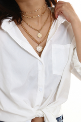 Punk Miami Cuban Choker Necklace - Dress In Beauty