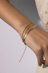 Boho Multi Layer Chain Bracelet - Dress In Beauty