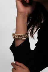 Metal Chunky Chain Bracelet - Dress In Beauty